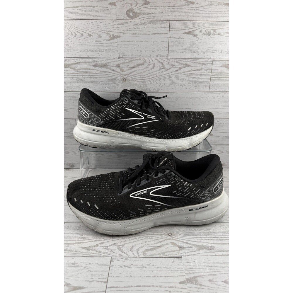 Brooks Glycerin 20 1103821D059 Black 10.5D Mens Sneakers Running Shoes #601